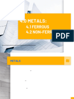 BT1 Metals - Ferrous and Non-Ferrous