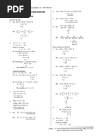 HKDSE Mathematics in Action (3rd Edition) 4A - Chapter 05 More About Polynomials - Full Solution