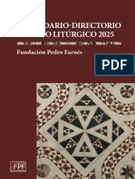 Calendario Directorio Litúrgico 2025 - Fundación Pedro Farnés - 532 Págs