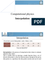 CH 2 Interpolation