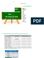 Esquema de Una Planificación Anual