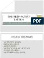 Year 2B THE RESPIRATORY SYSTEM