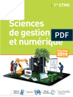 Enjeux Et Repères Sciences de Gestion Et Numérique 1re STMG