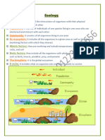 D - Ecology FE