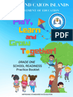 Grade 1 School Readiness Practice Booklet