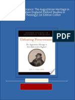 Debating Perseverance: The Augustinian Heritage in Post-Reformation England (Oxford Studies in Historical Theology) 1st Edition Collier