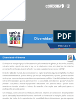 M3 - Diversidad y Generos