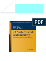 Get ICT Systems and Sustainability Proceedings of ICT4SD 2020 Volume 1 Milan Tuba PDF Ebook With Full Chapters Now