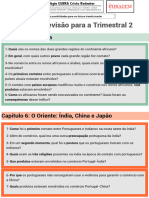 Quiz de Revisão para A Trimestral 2: Capítulo 5: A África