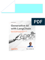 Generative AI With LangChain Ben Auffarth 2024 Scribd Download