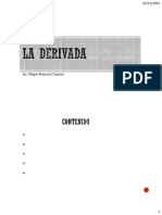 DERIVADAS Segunda Parte