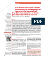 A Clinical and Microbiological Study To Assess The.11