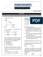 Aits Practice Sheet: Pathshala DROPPER NEET 2024