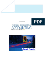 Study Resources For Financial and Managerial Accounting 13th Edition Warren Test Bank