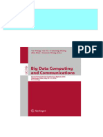 Big Data Computing and Communications Second International Conference Bigcom 2016 Shenyang China July 29 31 2016 Proceedings 1St Edition Yu Wang