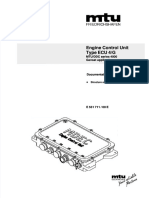 PDF Engine Control Unit Type Ecu 4 G Mtu DDC Series 4000 Genset Applications Compress