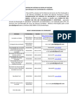 Aditivo #2 Prorrogação Do Periodo de Inscrições Pós em Controlatoria e Auditoria