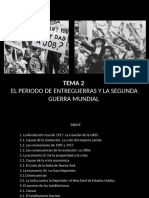 Tema 2, El Periodo de Entreguerras y La S.G.M.