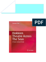 Get Hokkien Theatre Across The Seas A Socio Cultural Study Caroline Chia PDF Ebook With Full Chapters Now