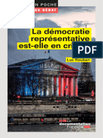 La Démocratie Représentative Est-Elle en Crise ?: Place Au Débat