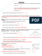 3eme Exercices Aires Et Volumes Correction