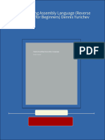 (FREE PDF Sample) Understanding Assembly Language (Reverse Engineering For Beginners) Dennis Yurichev Ebooks