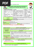 Ses-Mart-Ps-Dialogamos Sobre Nuestras Experiencias Vividas en El Presente Año Escolar-Jezabel Camargo Único Contacto-978387435