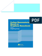 Get Carbon Nanomaterials Based On Graphene Nanosheets 1st Edition Kong Free All Chapters