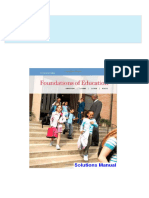 Access Foundations of Education 12th Edition Ornstein Solutions Manual All Chapters Immediate PDF Download