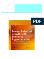 Toward Balanced Growth With Economic Agglomeration Empirical Studies of China S Urban Rural and Interregional Development 1st Edition Zhao Chen