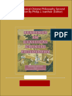 Complete Download Readings in Classical Chinese Philosophy Second Edition, 2 Edition by Philip J. Ivanhoe (Editor) PDF All Chapters