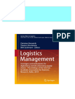 Immediate download Logistics Management: Strategies and Instruments for digitalizing and decarbonizing supply chains - Proceedings of the German Academic Association for Business Research, Halle, 2019 Christian Bierwirth ebooks 2024