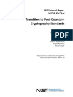 NIST IR 8547 Initial Public Draft, Transition To Post-Quantum Cryptography Standards