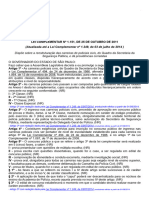 Lei Complementar Nº 1.151, de 25 de Outubro de 2011