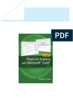 Get Solution Manual For Financial Analysis With Microsoft Excel, 7th Edition Free All Chapters Available