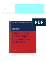 PDF Introduction To Averaging Dynamics Over Networks 1st Edition Fabio Fagnani Download