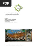 Analisis Artistico - Simetria de Existencia