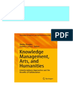 Knowledge Management Arts and Humanities Interdisciplinary Approaches and The Benefits of Collaboration Meliha Handzic