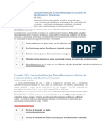 Estudo Das Relações Étnico-Raciais para o Ensino de História e Cultura Afro-Brasileira, Africana e