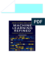 Get Machine Learning Refined Foundations Algorithms and Applications Second Edition Borhani Free All Chapters