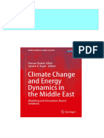 Climate Change and Energy Dynamics in The Middle East Modeling and Simulation Based Solutions Hassan Qudrat-Ullah