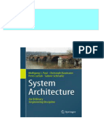 System Architecture An Ordinary Engineering Discipline 1st Edition Wolfgang J. Paul