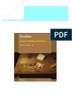 PDF Fireflies Memory Identity and Poetry 1st Edition David P. Owen Download