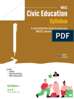 Civic Education WAEC Syllabus - syllabusNG