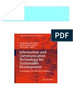 Information and Communication Technology For Sustainable Development: Proceedings of ICT4SD 2016, Volume 2 1st Edition Durgesh Kumar Mishra