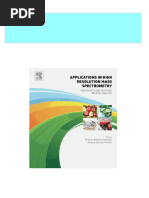 Applications in High Resolution Mass Spectrometry: Food Safety and Pesticide Residue Analysis 1st Edition Romero-Gonz Lez