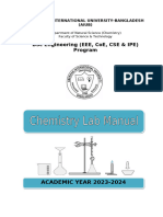 Chemistry Lab Manual - Sep, 2023