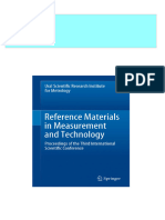 Reference Materials in Measurement and Technology Proceedings of The Third International Scientific Conference Sergei V. Medvedevskikh