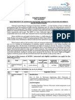 Sr. No. Post Level Pay Scale (IDA) (RS.) Total Number of Vacancy/ (Ies) Maximum Age As On (01/11/2024) Nature of Employment