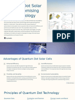 Quantum Dot Solar Cells A Promising New Technology